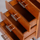 Bauhaus Restored Oak Writing Desk Made in 1930s by Robert Slezak, Czechia