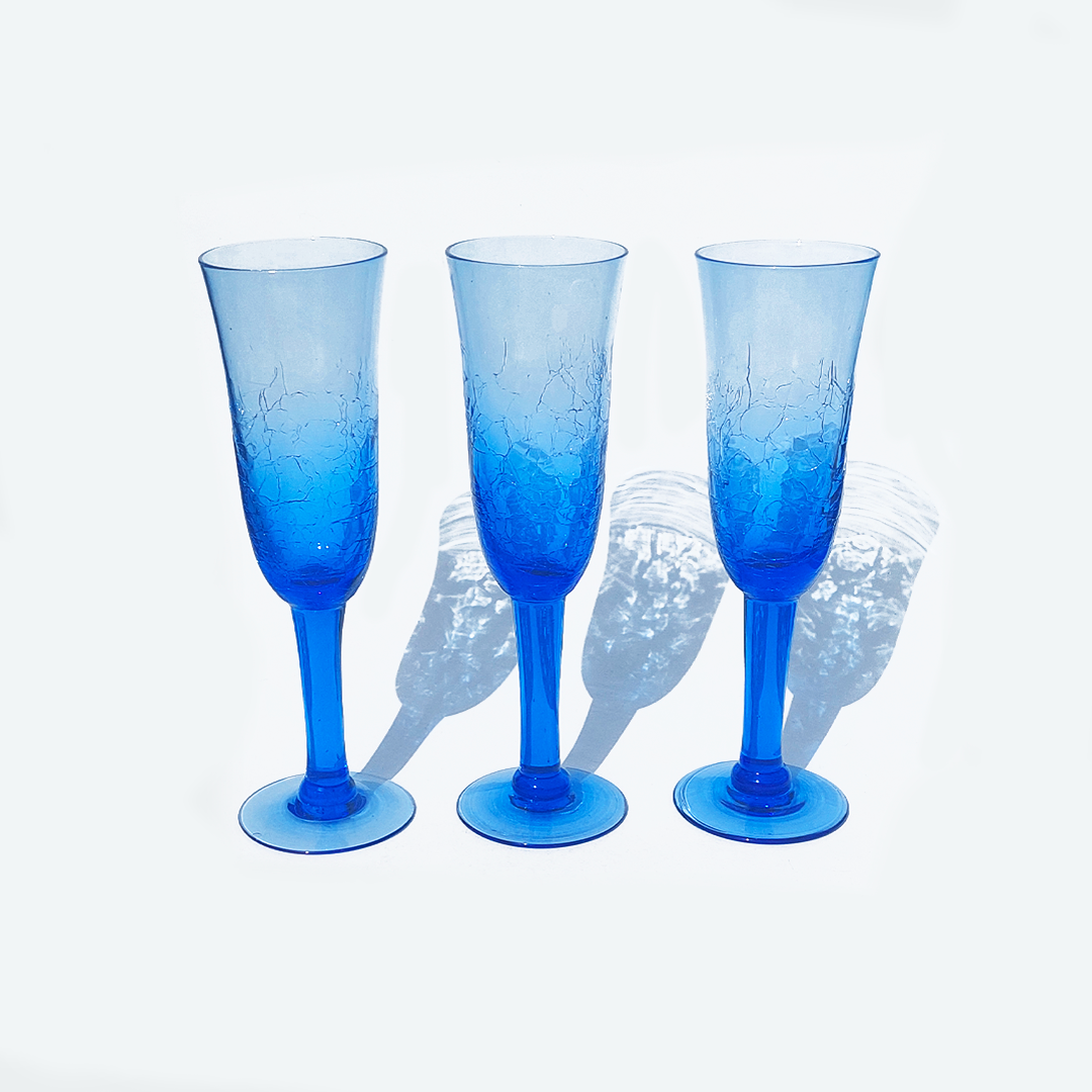 Marine champagne glasses