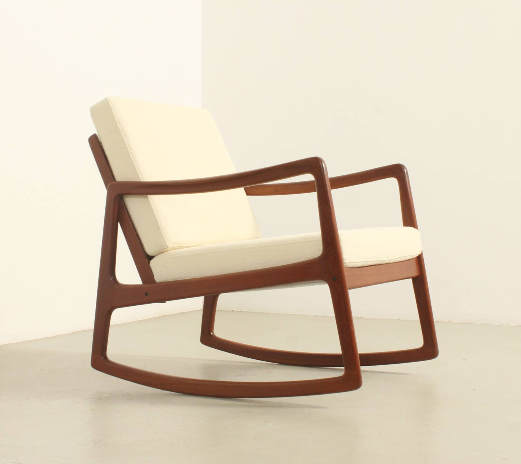 Rocking chair model 120 by Ole Wanscher for France & Son, Denmark, 1951