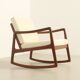 Rocking chair model 120 by Ole Wanscher for France & Son, Denmark, 1951