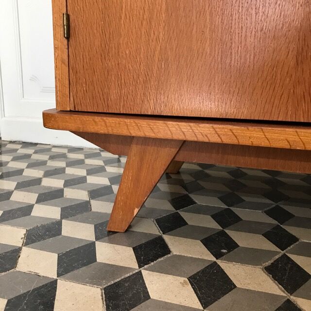Asymmetric Cabinet wooden
