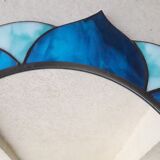 Stained glass mirror