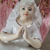 Porcelain angel stoup