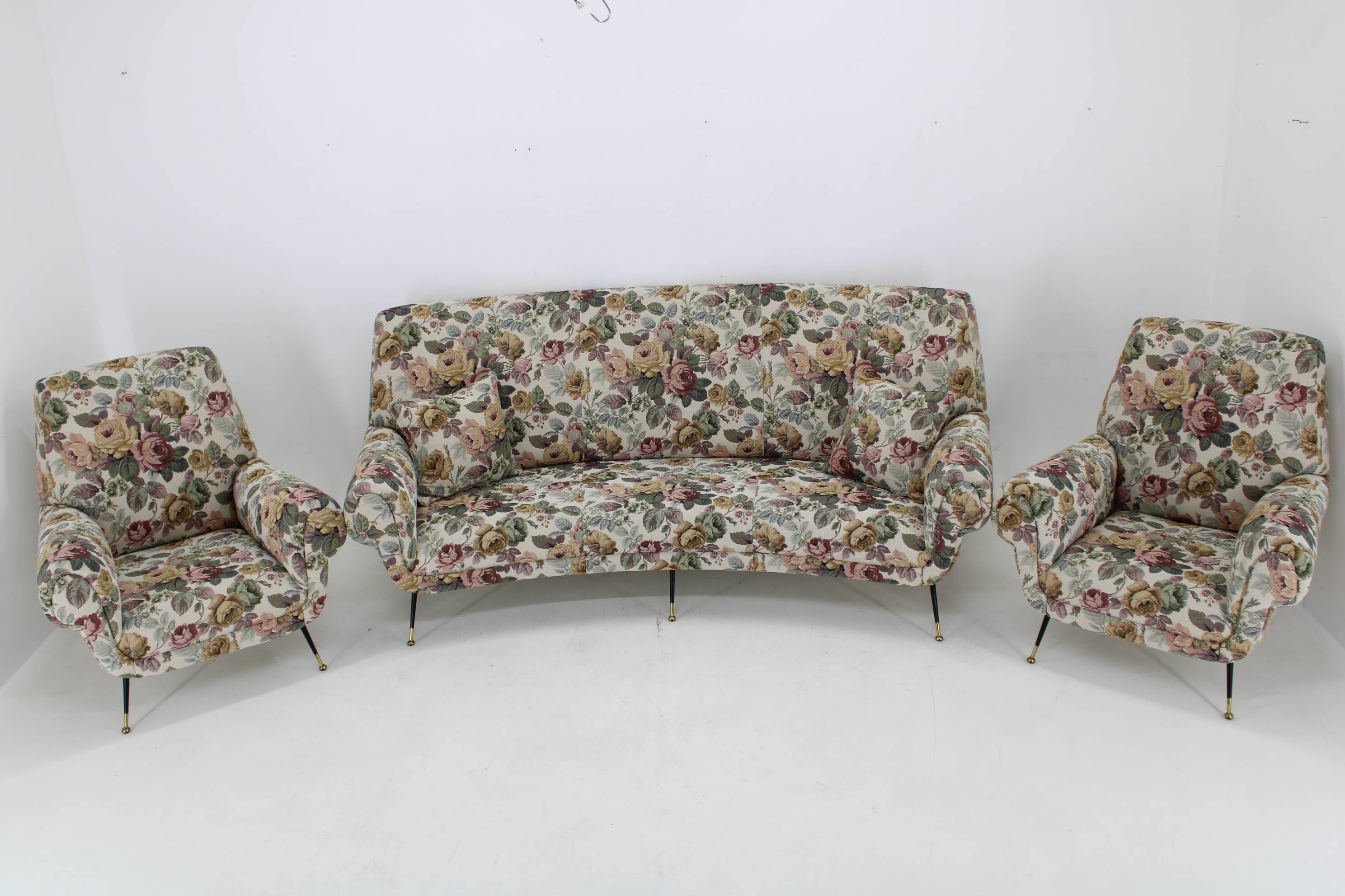Ensemble de salon des années 1950, Italie