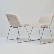 Set of 4 Spirit dining chairs by Hajime Oonishi for Houtoku/Artifort, 1970s.
