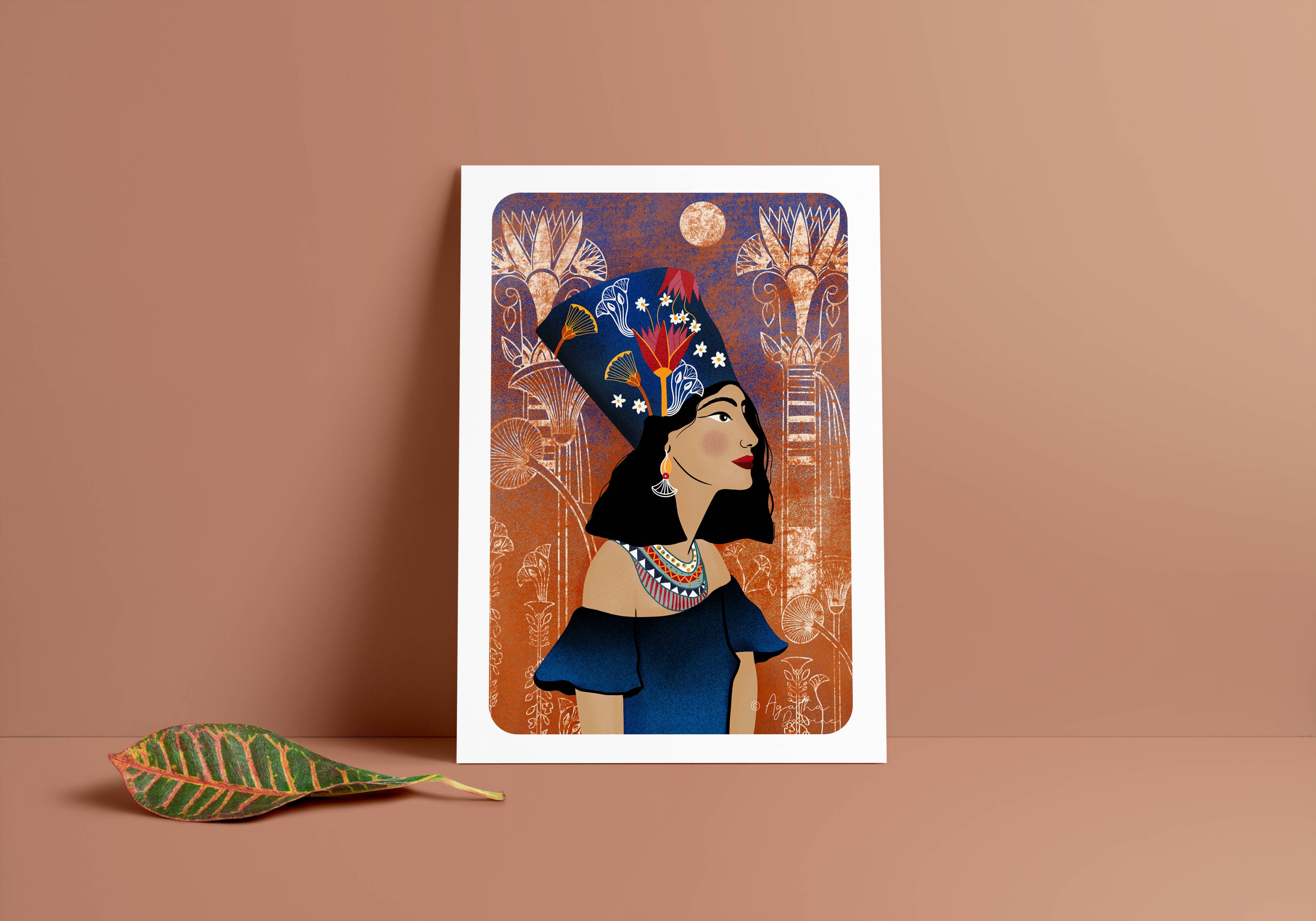 Illustration "woman of egypt"