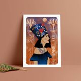 Illustration « femme d'egypte »