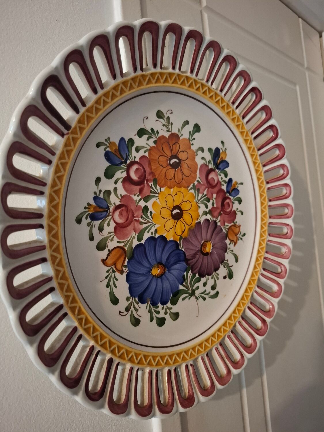 Antique plate