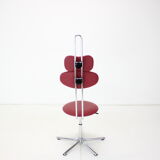 Height-Adjustable Swivel Chair 1980s, Czechoslovakia