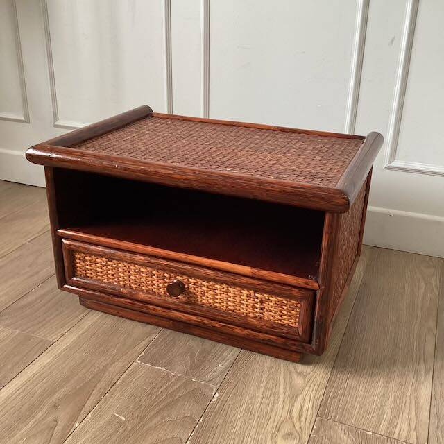 Chevet en rotin Roche-Bobois