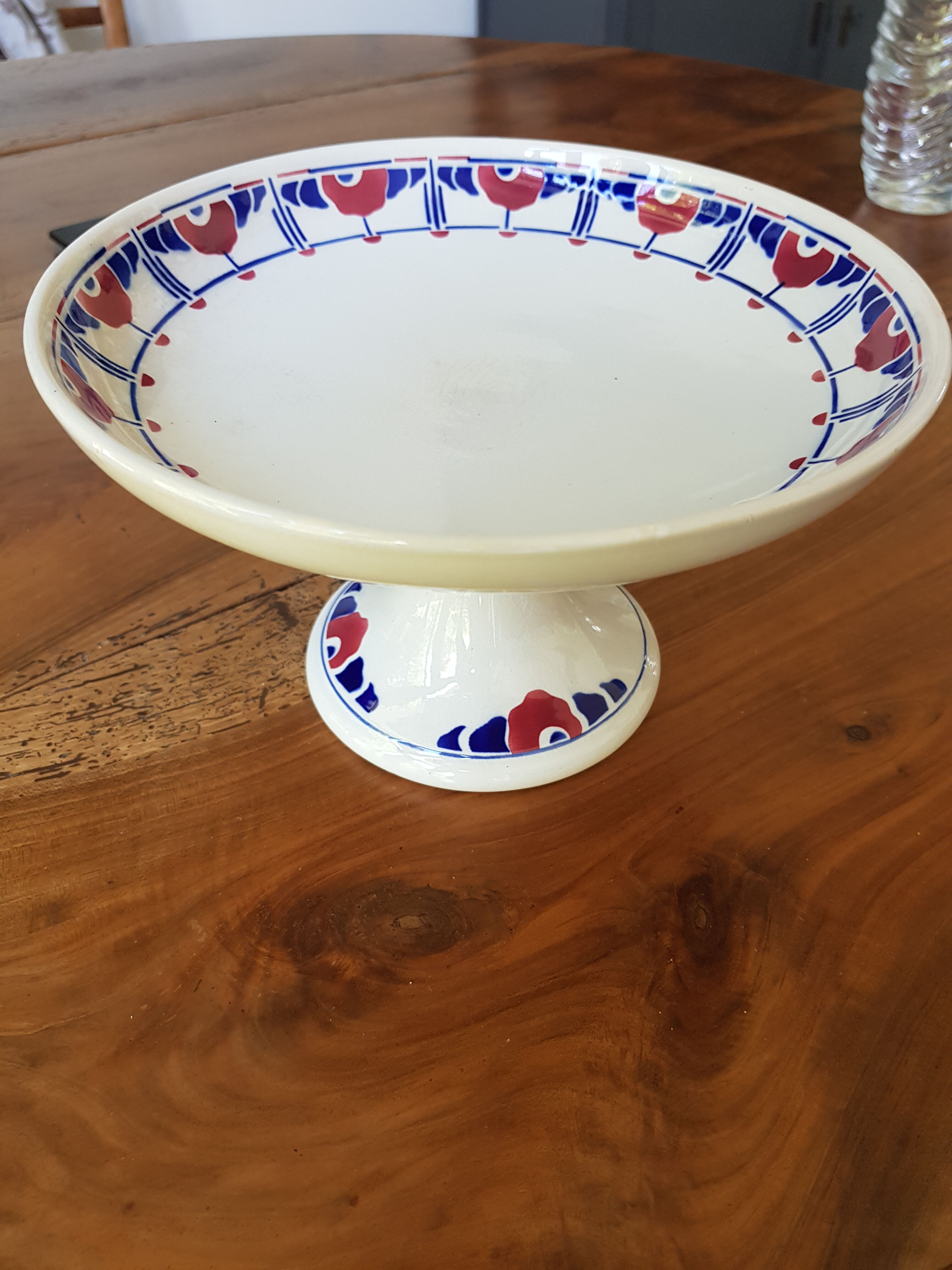 Compotier fruit cup Manufacture de Sarreguemines