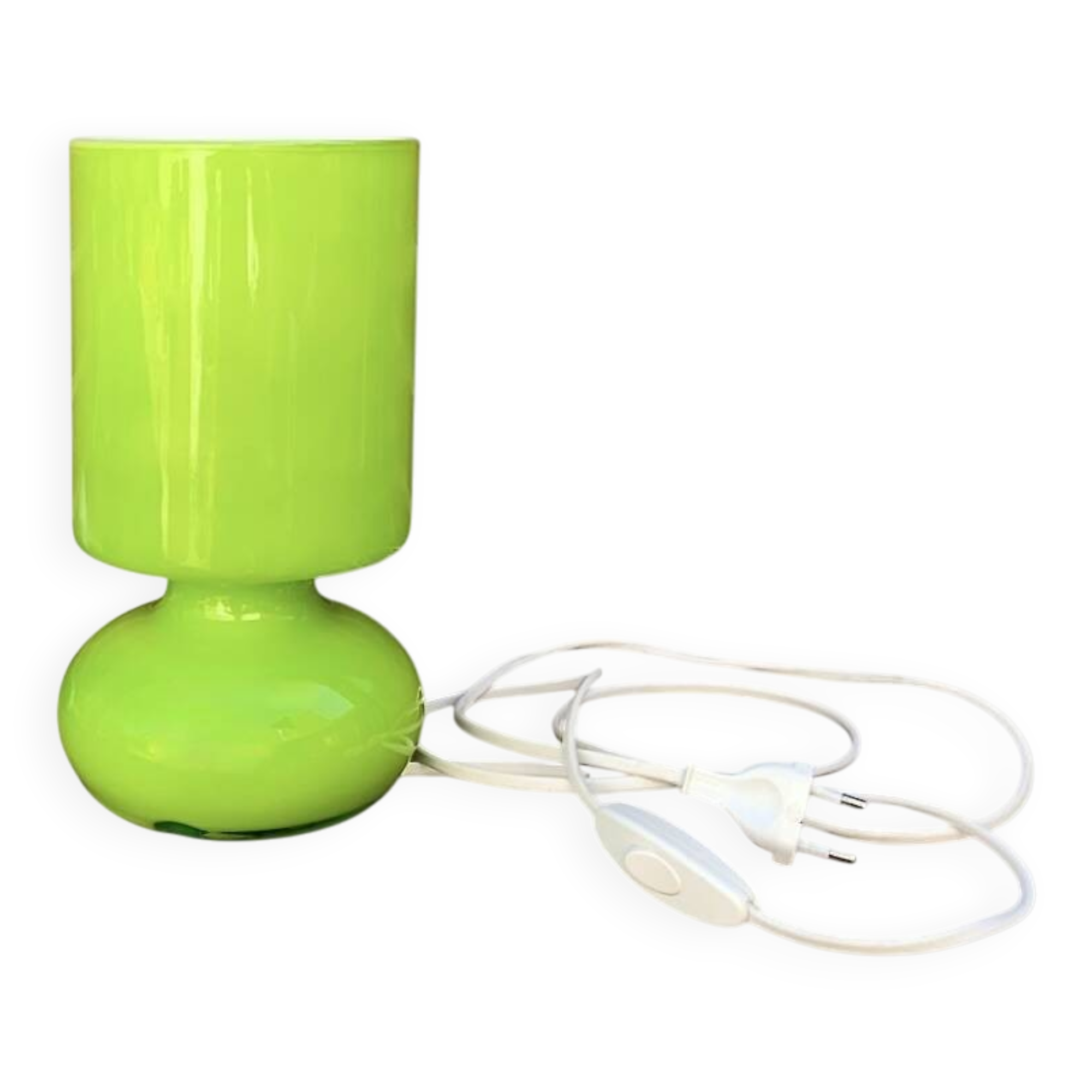 Ikea Lykta Green Side Lamp - Mushroom Lamp - 90s