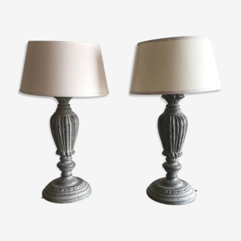 Pair of eighteenth style table lamps