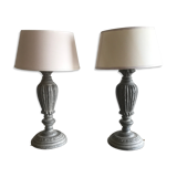 Pair of eighteenth style table lamps