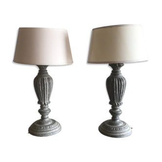 Pair of eighteenth style table lamps
