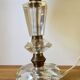 Art Deco-style crystal lamp 1930