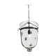 Glass and metal hanging