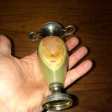 Mini soliflore vase in onyx from Pakistan