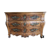 Commode galbée époque XVIII siècle