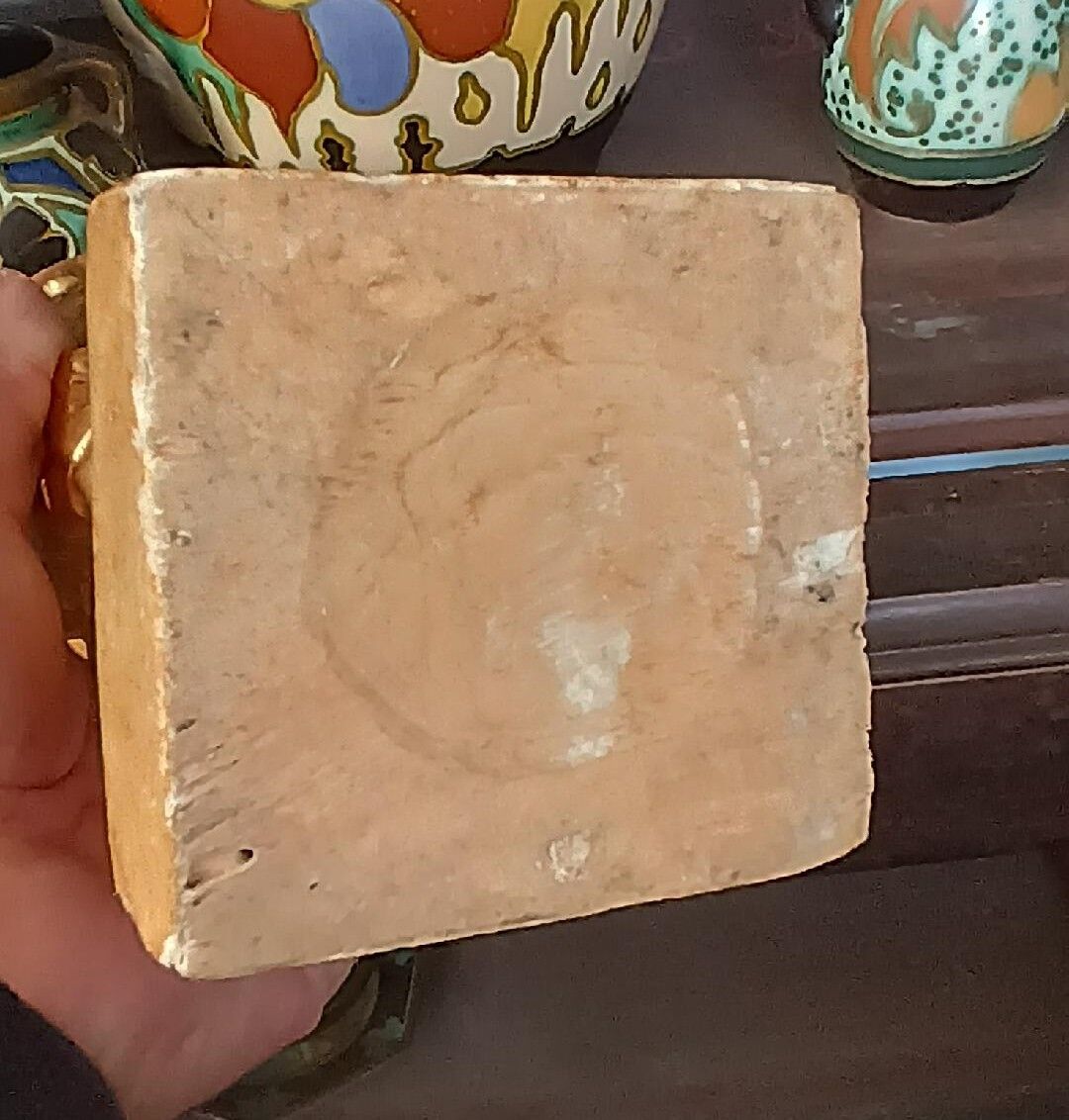 Paire de chandeliers anciens à support palme, Toscane, début du XIXe siècle