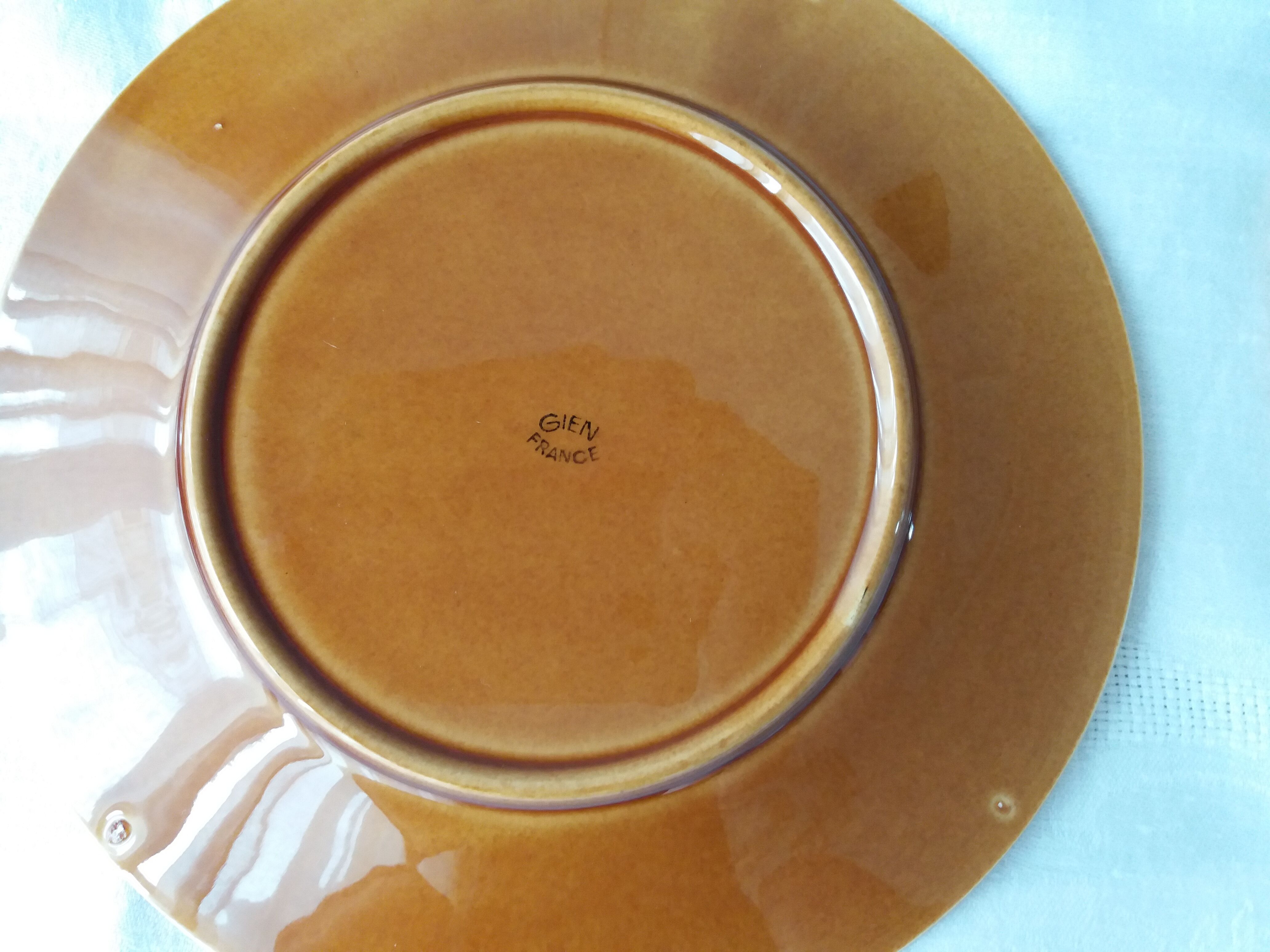 Six gien porcelain dabsin plates