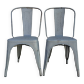 Vintage tolix metal chairs model A