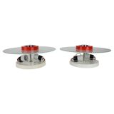 Pair of Midcentury Ceiling or Wall Lamps Napako, 1970s