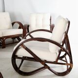 Rattan lounge