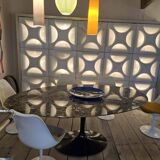 Decorative light panels. Oyster light by Rolf Krüger, 1960s, Set of 15