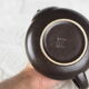 Black teapot - Gresline, Franco Pozzi, Italian design - 1970s