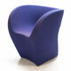 Blue Little Albert lounge chair by Ron Arad for Moroso
