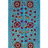 Hand-knotted rug, vintage Turkish rug 103x188 cm