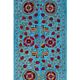 Hand-knotted rug, vintage Turkish rug 103x188 cm