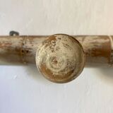 Old coat rack with 5 hooks