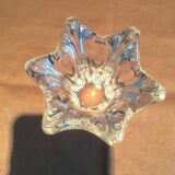 Mini crystal tulip vase signed Daum France