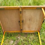 Vintage 1950's picnic table & chair