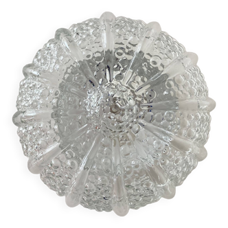 Wall light ceiling light porthole round glass minimalist 1970