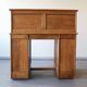 American oak desk, late 19th century.