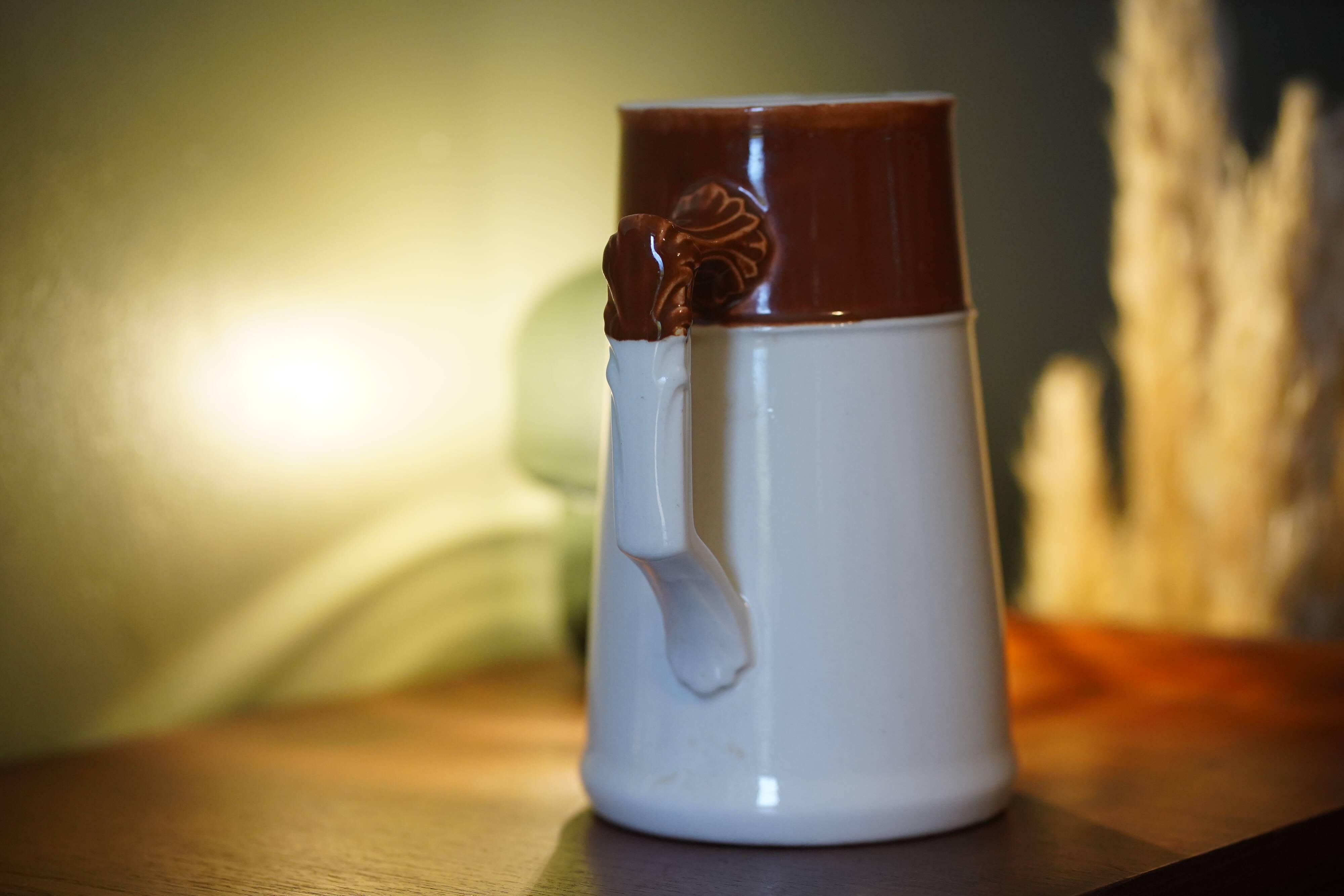 Vintage ceramic decanter