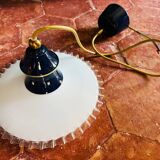 Vintage opaline chandelier