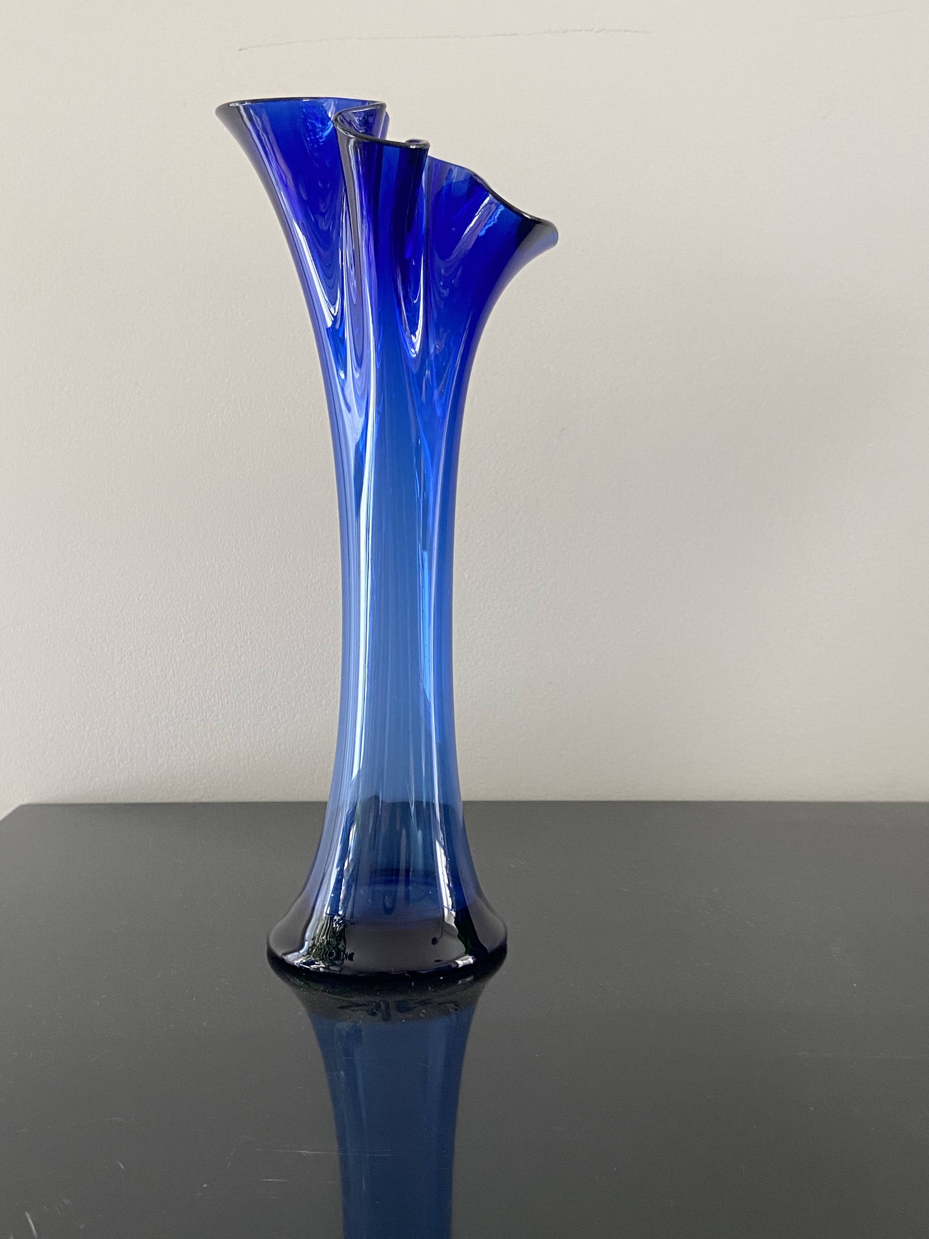 Blue vase