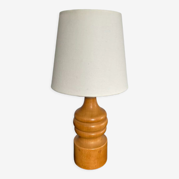 Lampe vintage en bois des années 60