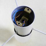 Beautiful, rare mid-century modern fiberglass ceiling lamp