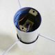 Beautiful, rare mid-century modern fiberglass ceiling lamp