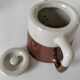 Vintage two-tone teapot — Japandi style