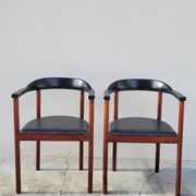 Pair of Scandinavian designer armchairs - 1970s