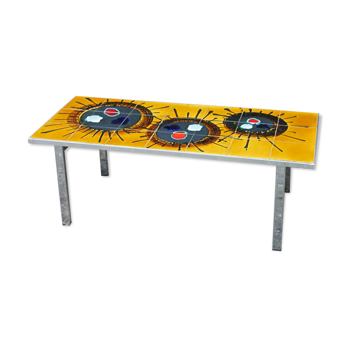 Juliette Belarti old large vintage coffee table 70 's