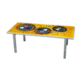 Table basse Juliette Belarti ancienne vintage 70's