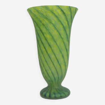 Vase pate de verre /vintage