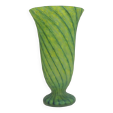 Vase pate de verre /vintage